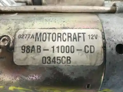 Peça sobressalente para automóvel em segunda mão motor de arranque por ford focus i (daw, dbw) 1.6 16v referências oem iam 98ab11000cd  