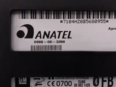 Pezzo di ricambio per auto di seconda mano modulo elettronico per opel astra j (p10) 1.7 cdti (68) riferimenti oem iam 0988083398 13353284 366821429