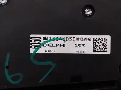 Second-hand car spare part audio system / radio cd for opel astra j (p10) 1.7 cdti (68) oem iam references 13346050 28273787 