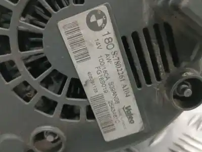 Second-hand car spare part alternator for bmw 1 (e81) 118 d oem iam references 7802261 2543461c 