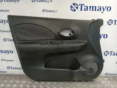 Peça sobressalente para automóvel em segunda mão FORRA / REVESTIMENTO DA PORTA DIANTEIRA ESQUERDA por NISSAN MICRA IV (K13K) 1.2 Referências OEM IAM 809231HD1A  