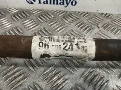 Second-hand car spare part front right transmission for citroen c2 * oem iam references 9650624180  