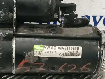 Peça sobressalente para automóvel em segunda mão motor de arranque por seat leon (1m1) 1.9 tdi referências oem iam 02a911024b d7rs30 