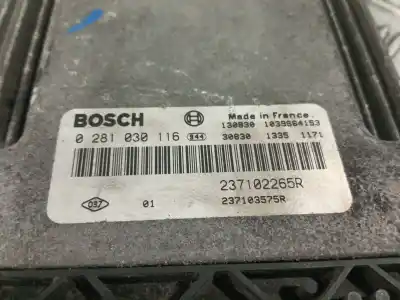 Автозапчастина б/у ебу контролер двигуна для renault master iii furgón (fv) 2.3 dci 125 fwd (fv0c, fv0d, fv0g, fv0h, fv0j, fv0k) посилання на oem iam 0281030116 237102265r  Автозапчастина б/у ебу контролер двигуна для renault master iii furgón (fv) 2.3 dci 125 fwd (fv0c, fv0d, fv0g, fv0h, fv0j, fv0k) посилання на oem iam 0281030116 237102265r