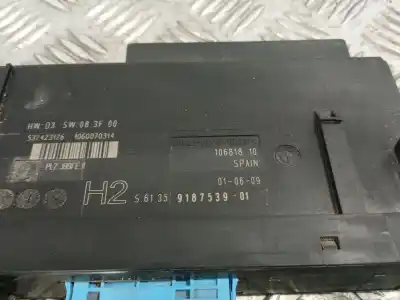Second-hand car spare part electronic module for bmw serie 1 berlina (e81/e87) 2.0 cat oem iam references 918753901 532423126 1060070314
