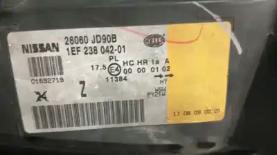 Автозапчастина б/у права фа для nissan qashqai / qashqai +2 i (j10, nj10, jj10e) 2.0 dci посилання на oem iam 26060jd90b 1ef23804201 