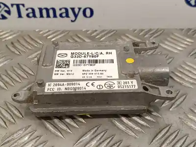 Peça sobressalente para automóvel em segunda mão centralina sensor de estacionamento por mazda cx-7 (er) 2.2 mzr-cd awd (er10a) referências oem iam g33d67y80f