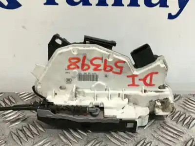 Peça sobressalente para automóvel em segunda mão fechadura da porta dianteira esquerda por seat ibiza iv (6j5, 6p1) 1.4 referências oem iam 5n1837015e