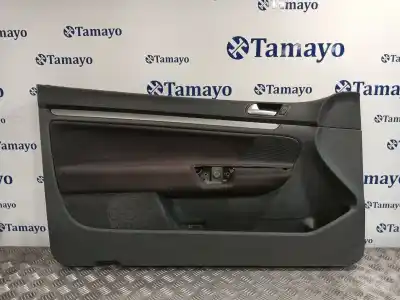 Peça sobressalente para automóvel em segunda mão forra / revestimento da porta dianteira esquerda por volkswagen golf v (1k1) 1.9 tdi referências oem iam 1k3867011l