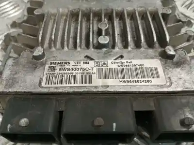 Second-hand car spare part ecu engine control for citroen c2 (jm_) 1.4 hdi oem iam references 5ws40075ct  