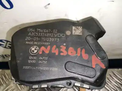 Pezzo di ricambio per auto di seconda mano scatola della farfalla per bmw 1 (e81) 116 i riferimenti oem iam a2c53374892 756106702 13547561067