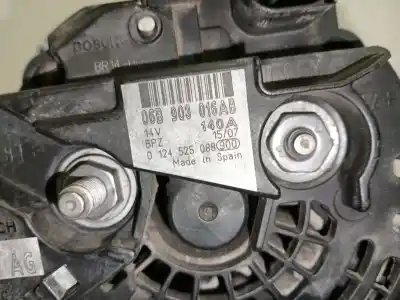 Peça sobressalente para automóvel em segunda mão alternador por audi a3 (8p1) 1.8 tfsi referências oem iam 06b903016ab  0124525088