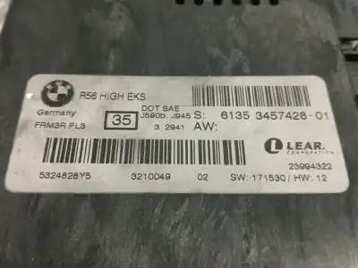 Peça sobressalente para automóvel em segunda mão módulo eletrônico por bmw mini (r56) * referências oem iam 61353457428  