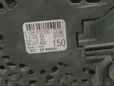 Second-hand car spare part alternator for opel corsa e combo oem iam references 0126312030  39007439