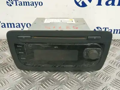 Peça sobressalente para automóvel em segunda mão sistema de áudio / rádio cd por seat ibiza (6j5) reference referências oem iam 6j0035153b