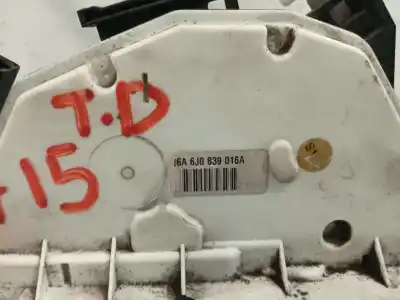 Peça sobressalente para automóvel em segunda mão fechadura da porta traseira direita por seat ibiza (6j5) reference referências oem iam 6j0839016a  