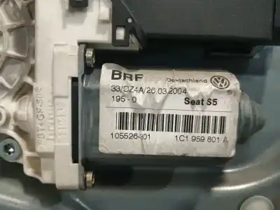Second-hand car spare part driver left window regulator for seat leon (1m1) 1.9 tdi oem iam references 1c1959801a  