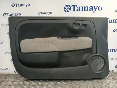 Peça sobressalente para automóvel em segunda mão forra / revestimento da porta dianteira esquerda por fiat 500 (312_) 1.2 (312axa1a) referências oem iam 1500664