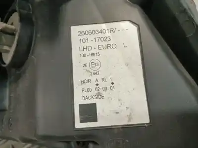 Gebrauchtes Autoersatzteil linker scheinwerfer zum renault kangoo express (fw0/1_) 1.5 dci 70 (fw0a, kw0v) oem-iam-referenzen 260603401r 8200419882 8200419910