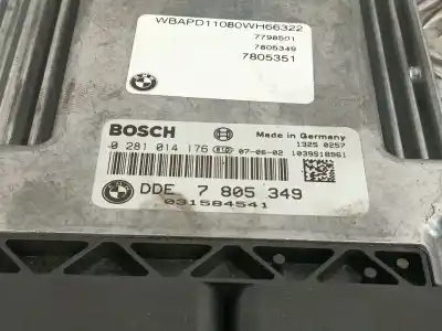 Second-hand car spare part ecu engine control for bmw x3 (e83) 2.0 d oem iam references 0281014176  dde7805349