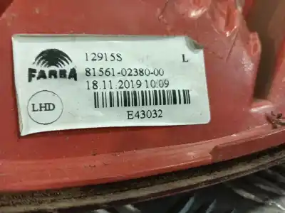 Second-hand car spare part left tailgate light for toyota auris (_e15_) 1.6 (zre151_) oem iam references 815610238000  12915s