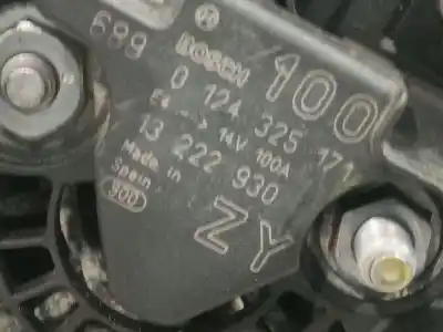 Автозапчастина б/у генератор для opel corsa d (s07) 1.4 (l08 l68) посилання на oem iam 0124325171  13222930