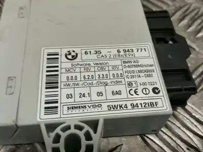 Second-hand car spare part electronic module for bmw serie 1 berlina (e81/e87) 2.0 16v diesel cat oem iam references 5wk49412ibf  