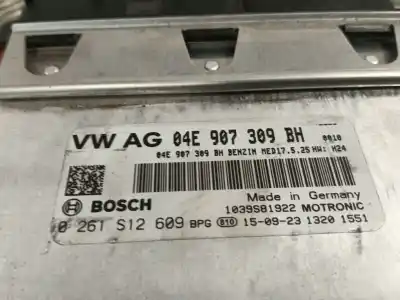 Second-hand car spare part ecu engine control for seat leon (5f1) 1.4 tsi oem iam references 04e907309bh 1039s81922 0261s12609