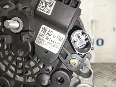 Peça sobressalente para automóvel em segunda mão alternador por seat leon (5f1) 1.4 tsi referências oem iam 04e903021m  