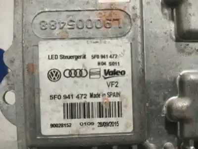 Peça sobressalente para automóvel em segunda mão balastro de xenon por seat leon (5f1) 1.4 tsi referências oem iam 5f0941472 l90032783 90028152