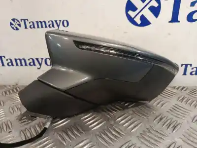 Peça sobressalente para automóvel em segunda mão espelho retrovisor esquerdo por seat leon (5f1) 1.4 tsi referências oem iam 21996709d  