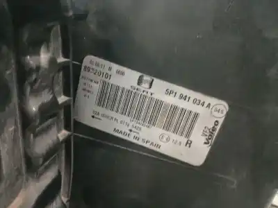 Peça sobressalente para automóvel em segunda mão farol / farolim direito por seat leon (1p1) 1.2 tsi referências oem iam 5p1941034a  89320101