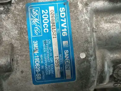 Автозапчасти б/у компрессор кондиционера воздуха за mazda 3 berlina (bk) * ссылки oem iam sd7v161255  