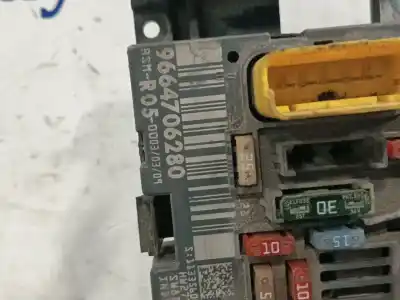 Second-hand car spare part fuse box unit for citroen berlingo multispace (b9) 1.6 hdi 90 oem iam references 9664706280  