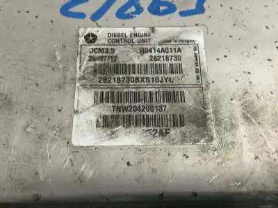 Second-hand car spare part ecu engine control for jeep compass (mk49) 2.2 crd oem iam references r0414a011a  28218730