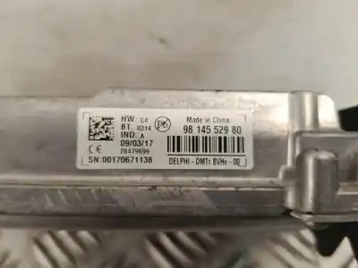 Peça sobressalente para automóvel em segunda mão módulo eletrônico por citroen berlingo multispace (b9) 1.2 puretech 110 referências oem iam 9814552980  