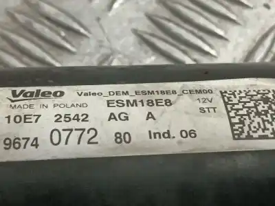 Peça sobressalente para automóvel em segunda mão motor de arranque por citroen berlingo multispace (b9) 1.2 puretech 110 referências oem iam 9674077280  