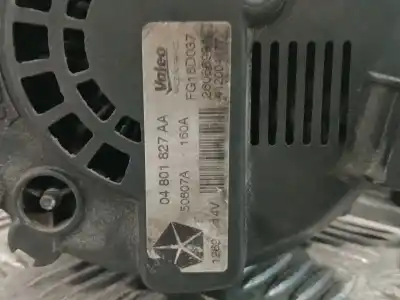 Second-hand car spare part alternator for jeep compass (mk49) 2.2 crd oem iam references 04801827aa fg18d037 2606699a