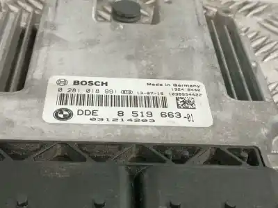 Second-hand car spare part ecu engine control for bmw mini (r56) * oem iam references 0281018991  851966301