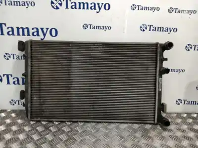 Peça sobressalente para automóvel em segunda mão RADIADOR DE ÁGUA por SEAT IBIZA III (6L1) 1.4 TDI Referências OEM IAM 6Q0121253R  