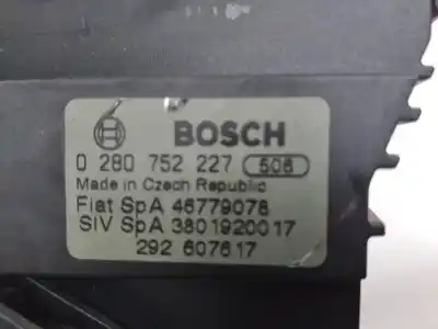 Автозапчастина б/у педальний потенціометр для fiat stilo multi wagon (192) 1.6 16v посилання на oem iam 0280752227 46779078 3801920017