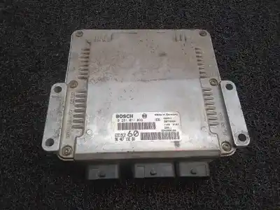 Second-hand car spare part ecu engine control for peugeot 807 sv oem iam references 0281011033  9646719280