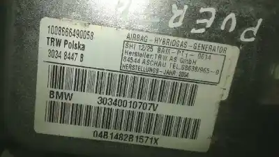 Second-hand car spare part front left side airbag for bmw x3 (e83) 3.0d oem iam references 30348447b  1008666490058