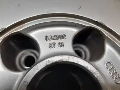 Second-hand car spare part rim for audi a8 (4e2) 4.0 tdi quattro oem iam references 8jx17h2et43  4e0601025j