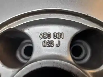 Second-hand car spare part rim for audi a8 (4e2) 4.0 tdi quattro oem iam references 8jx17h2et43  4e0601025j