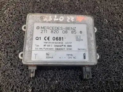 Pièce détachée automobile d'occasion BOITIER DE COMMANDE MOTEUR pour MERCEDES-BENZ CLASE E (W211) BERLINA  Références OEM IAM 2118200885  