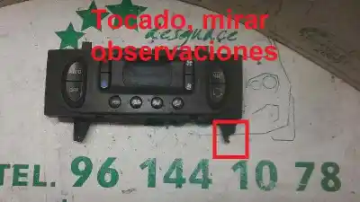Pezzo di ricambio per auto di seconda mano CONTROLLO CLIMATICO per RENAULT SCENIC RX4 (JA0)  Riferimenti OEM IAM 7700435401  