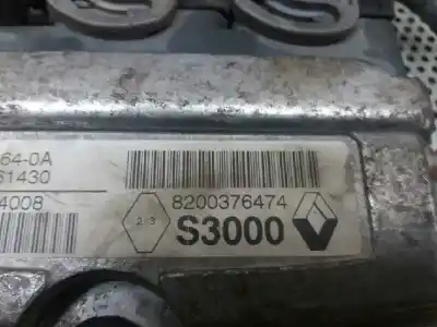 Second-hand car spare part ecu engine control for renault modus confort dynamique oem iam references 8200376474  8200474008