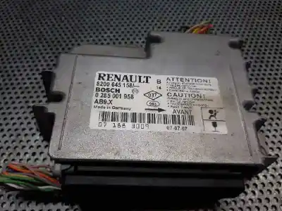 Second-hand car spare part airbag kit for renault clio iii 1.5 dci diesel cat oem iam references 8200788813 0285001958 8200677496