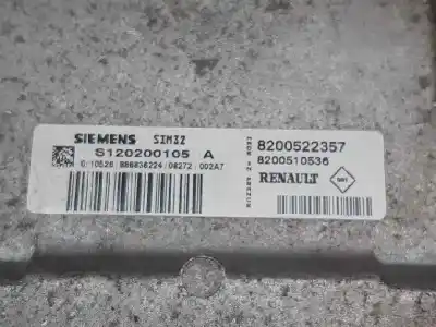 Second-hand car spare part ecu engine control for renault clio iii exception oem iam references 8200522357  s120200105a